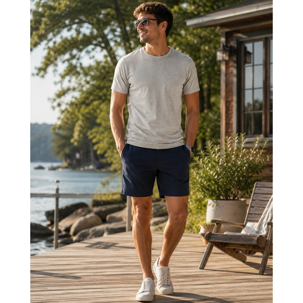 Lululemon Shorts Mens 34 Blue Golf Performance Athletic